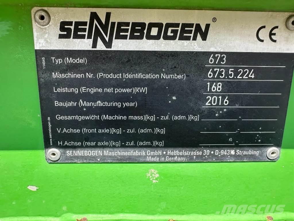 Sennebogen 673R Dvigala na gosenicah