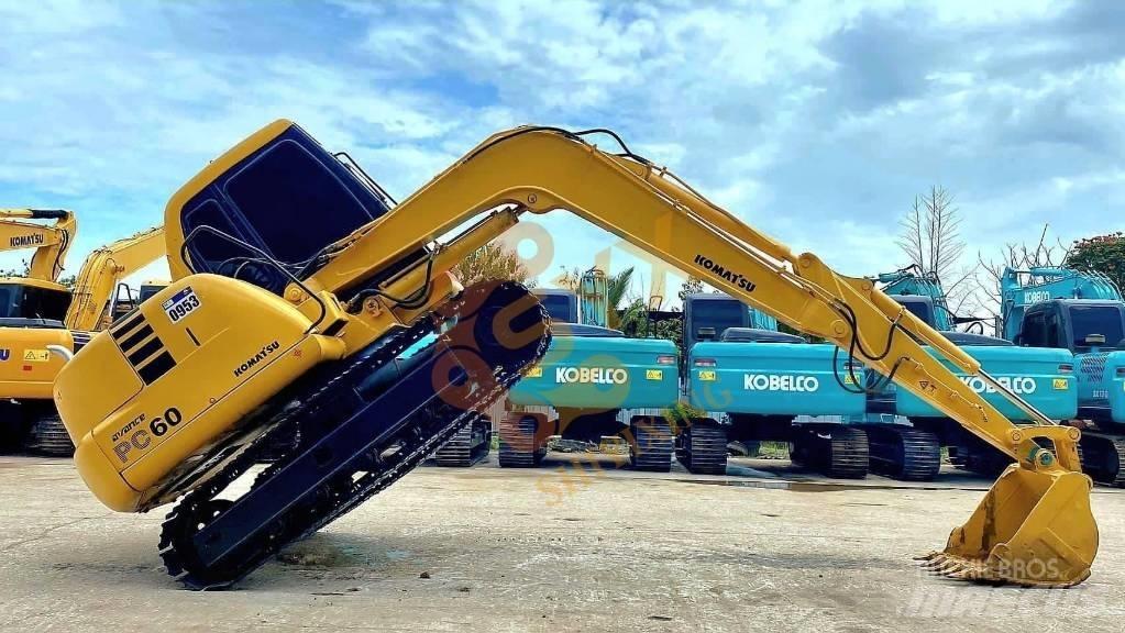 Komatsu PC 60 Mini bagri <7t