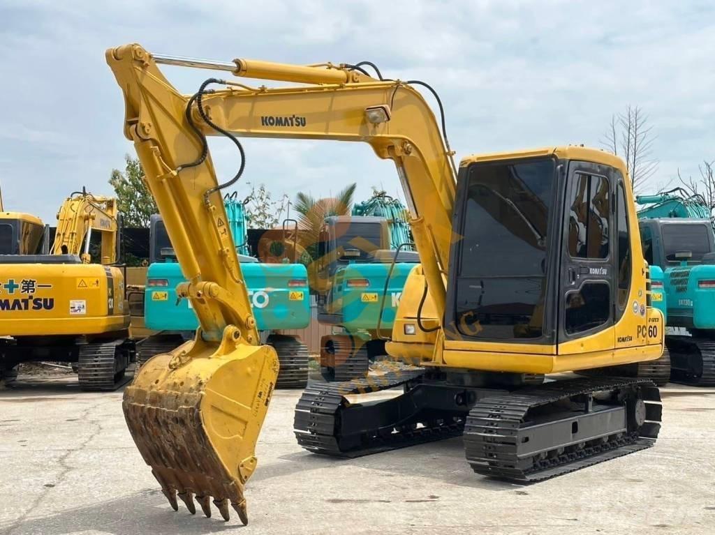 Komatsu PC 60 Mini bagri <7t