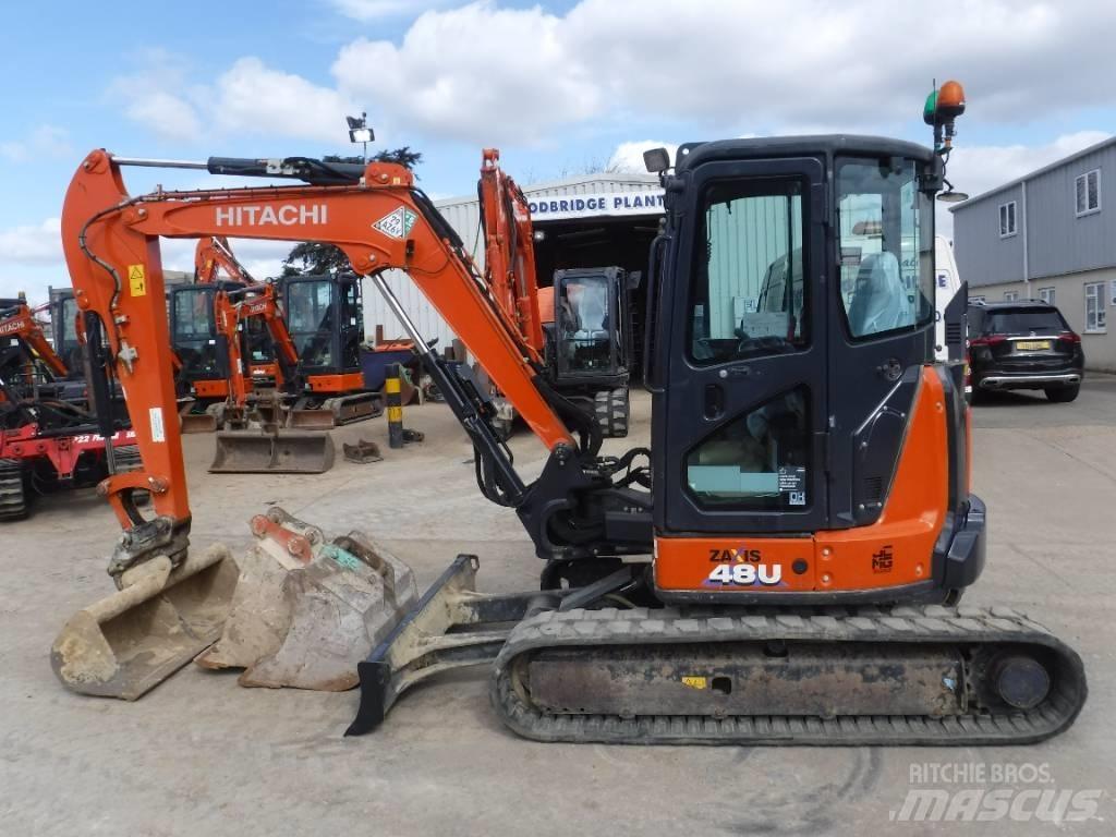 Hitachi ZX48U-6 Mini bagri <7t