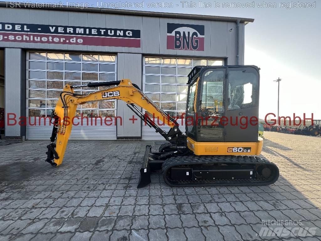 JCB 60C-2 -werkneu- Mini bagri <7t