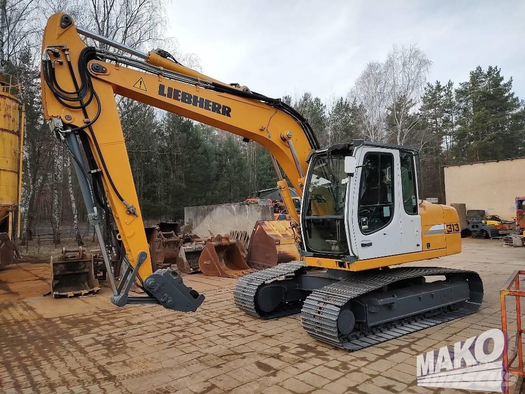 Liebherr R 313 Bagri goseničarji