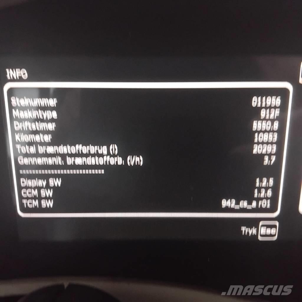 Hydrema 912FS Togi demperi