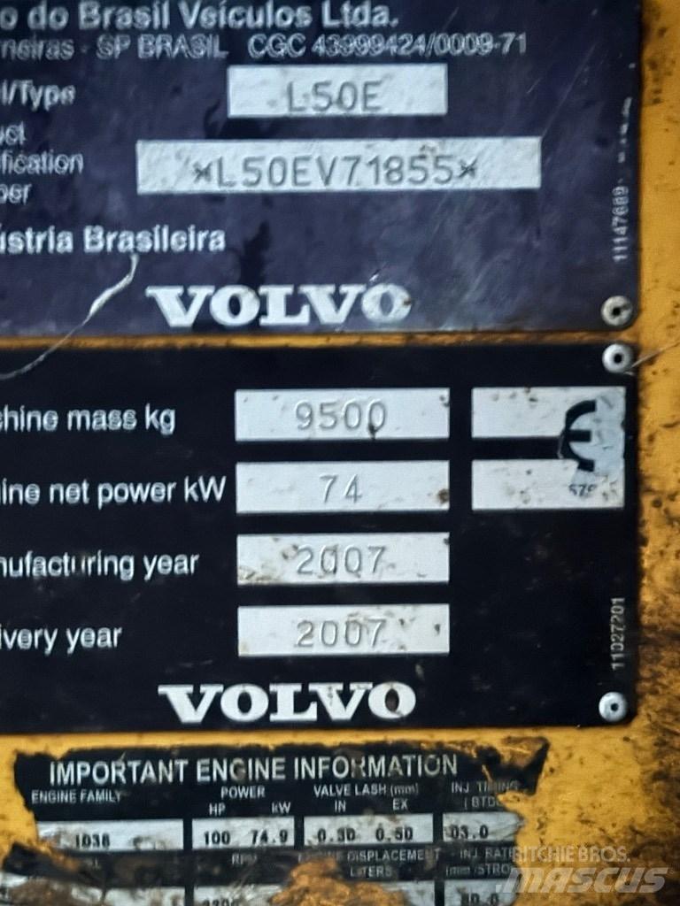 Volvo L50 E Kolesni nakladalci