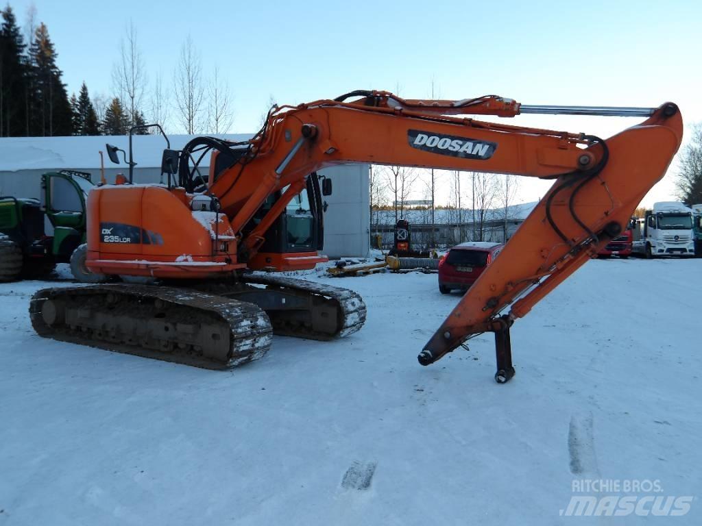 Doosan DX 235 LCR Bagri goseničarji