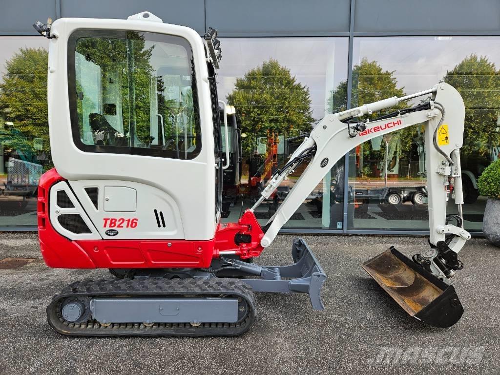 Takeuchi TB 216 Mini bagri <7t