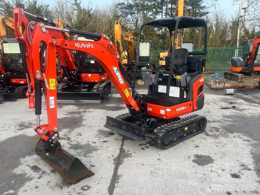 Kubota KX 019-4 Mini bagri <7t