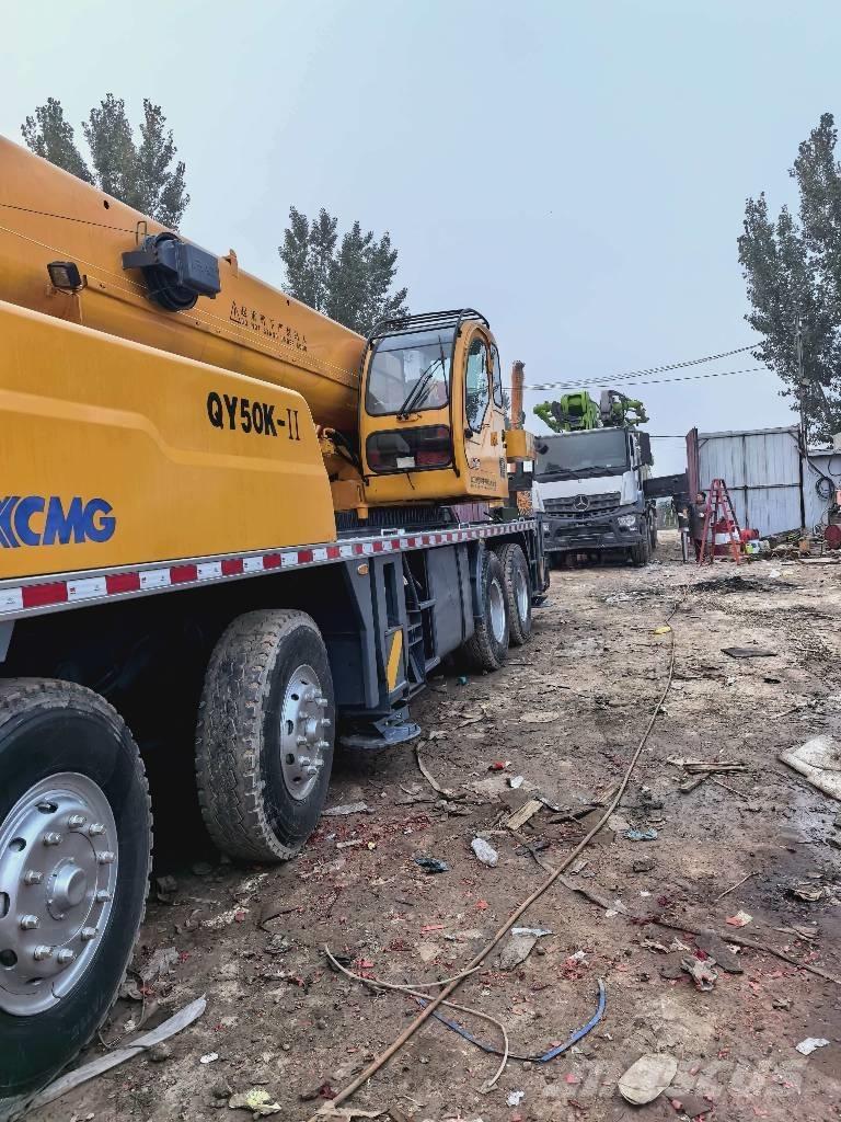 XCMG 50K Rabljeni žerjavi za vsak teren