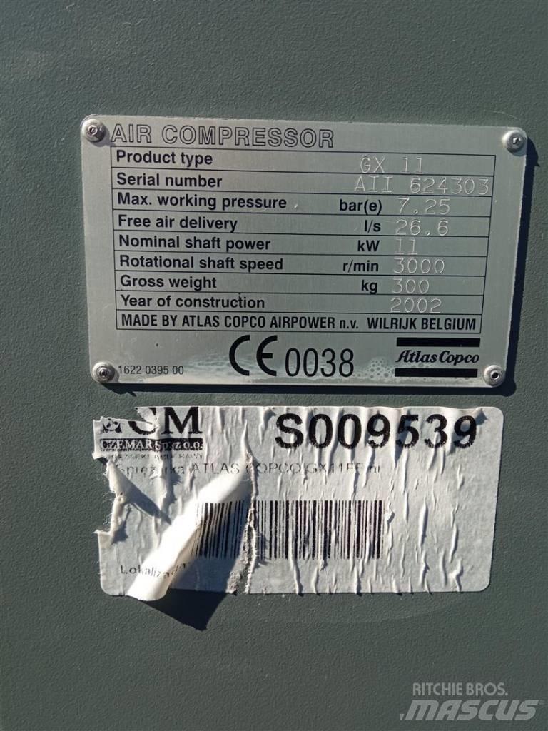 Atlas Copco GX11FF Kompresorji
