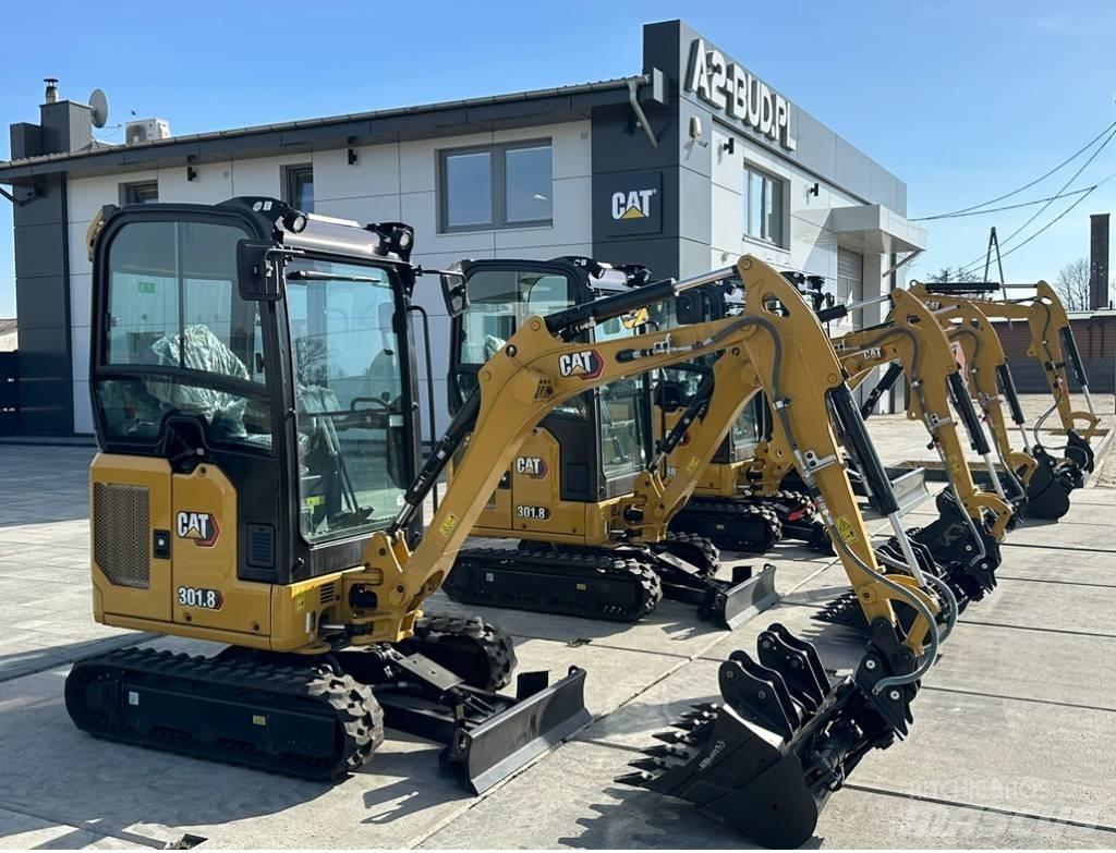 CAT 301.8 Mini bagri <7t