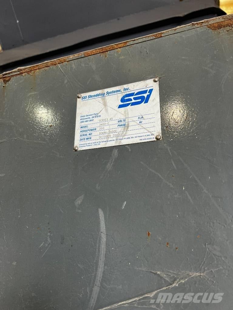 SSI SSI Stroji za razrez odpada