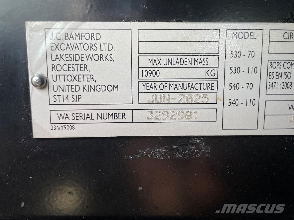 JCB 530-110 Hi Viz Teleskopski viličarji