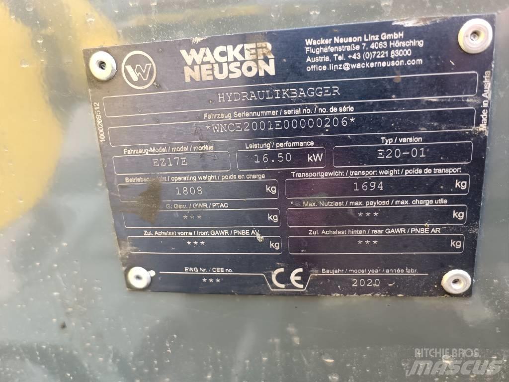 Wacker Neuson EZ17e Bagri goseničarji