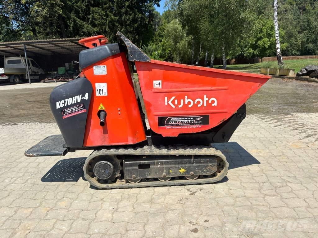 Kubota KC 70 Ne cestni demperji
