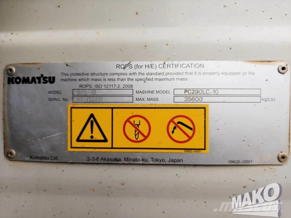 Komatsu PC 290 LC-10 Bagri goseničarji