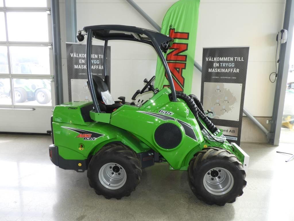 Avant 635 Skid steer mini nakladalci