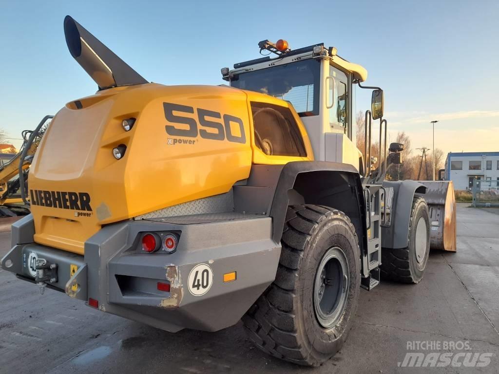 Liebherr L 550 Kolesni nakladalci