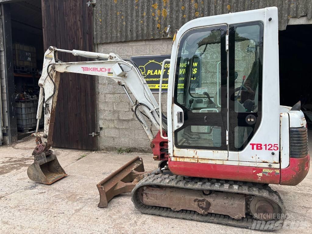 Takeuchi TB 125 Mini bagri <7t