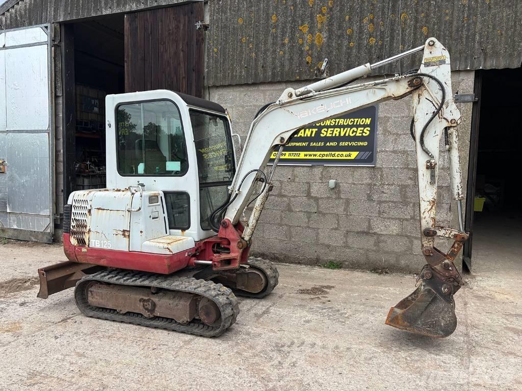 Takeuchi TB 125 Mini bagri <7t
