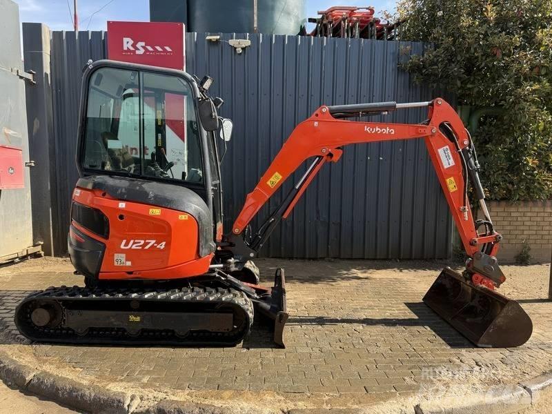 Kubota U 27-4 Mini bagri <7t