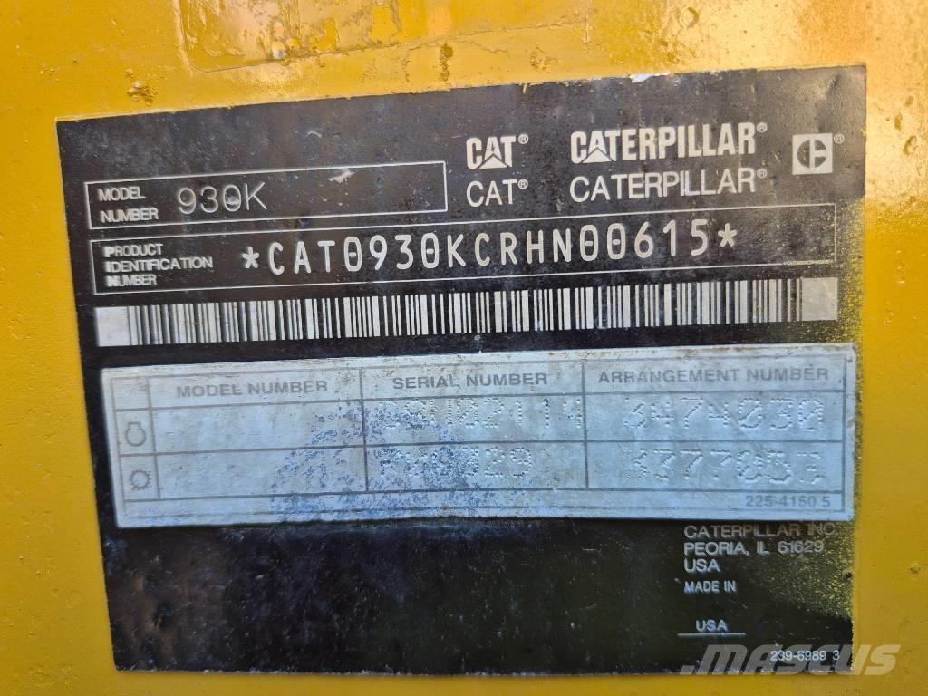 CAT 930 K Kolesni nakladalci
