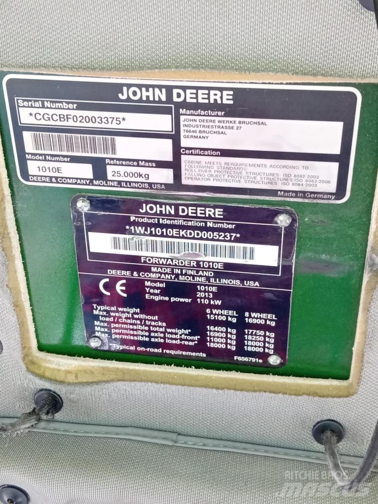 John Deere 1010 E Forwarderji