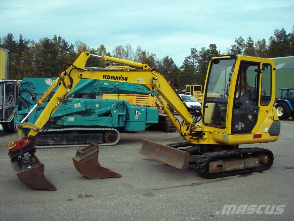 Komatsu PC 30-7 Mini bagri <7t