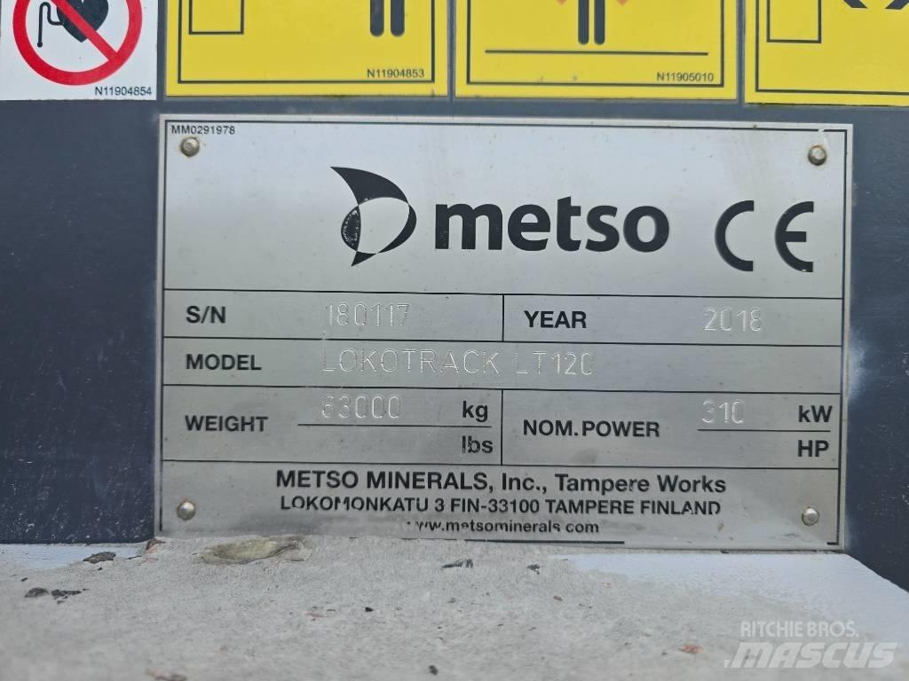 Metso LT 120 Mobilni drobilniki
