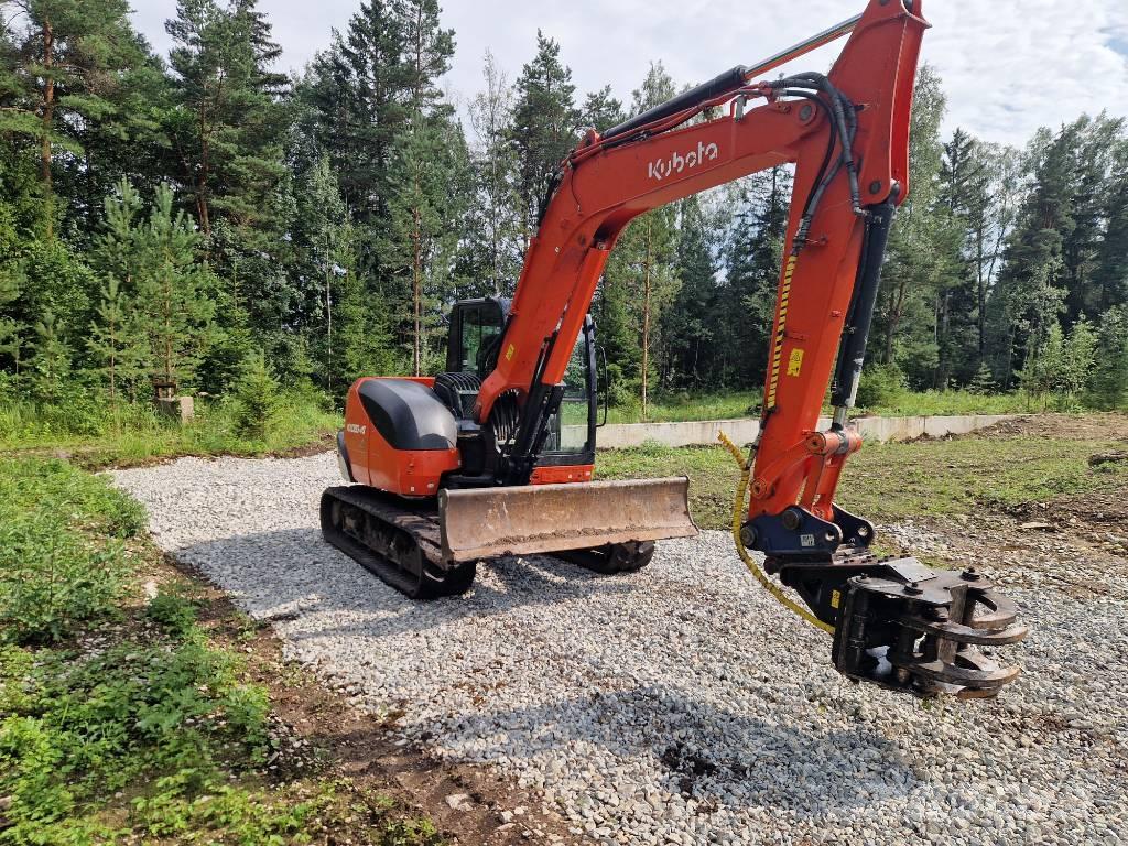 Kubota KX 080-4 Midi bagri 7t – 12t