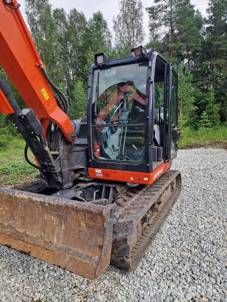 Kubota KX 080-4 Midi bagri 7t – 12t