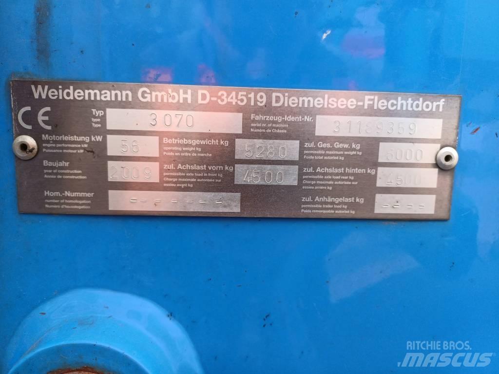 Weidemann 3070 Kolesni nakladalci