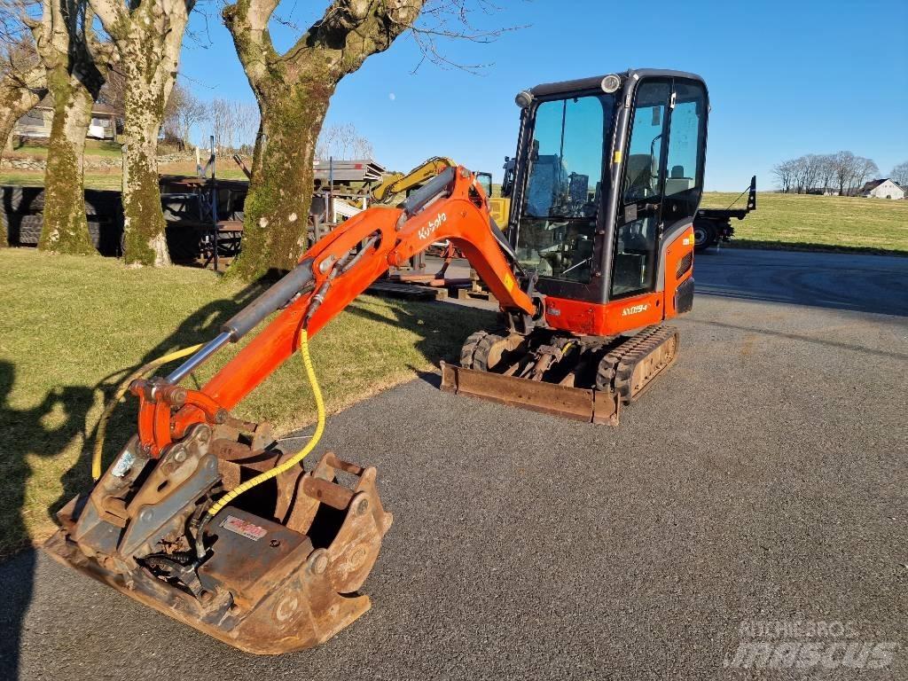 Kubota KX 019-4 Mini bagri <7t