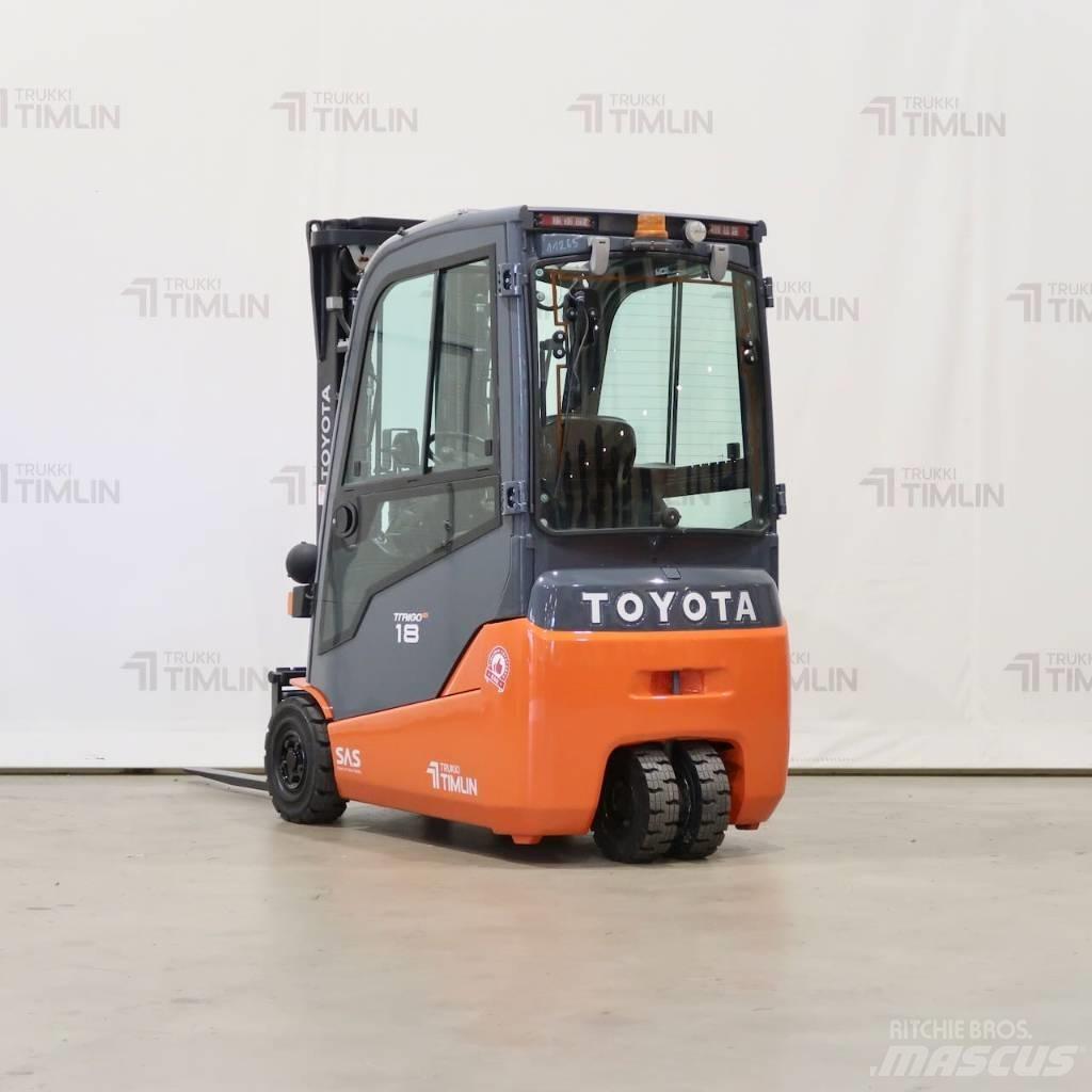 Toyota 8FBE18T Električni viličarji