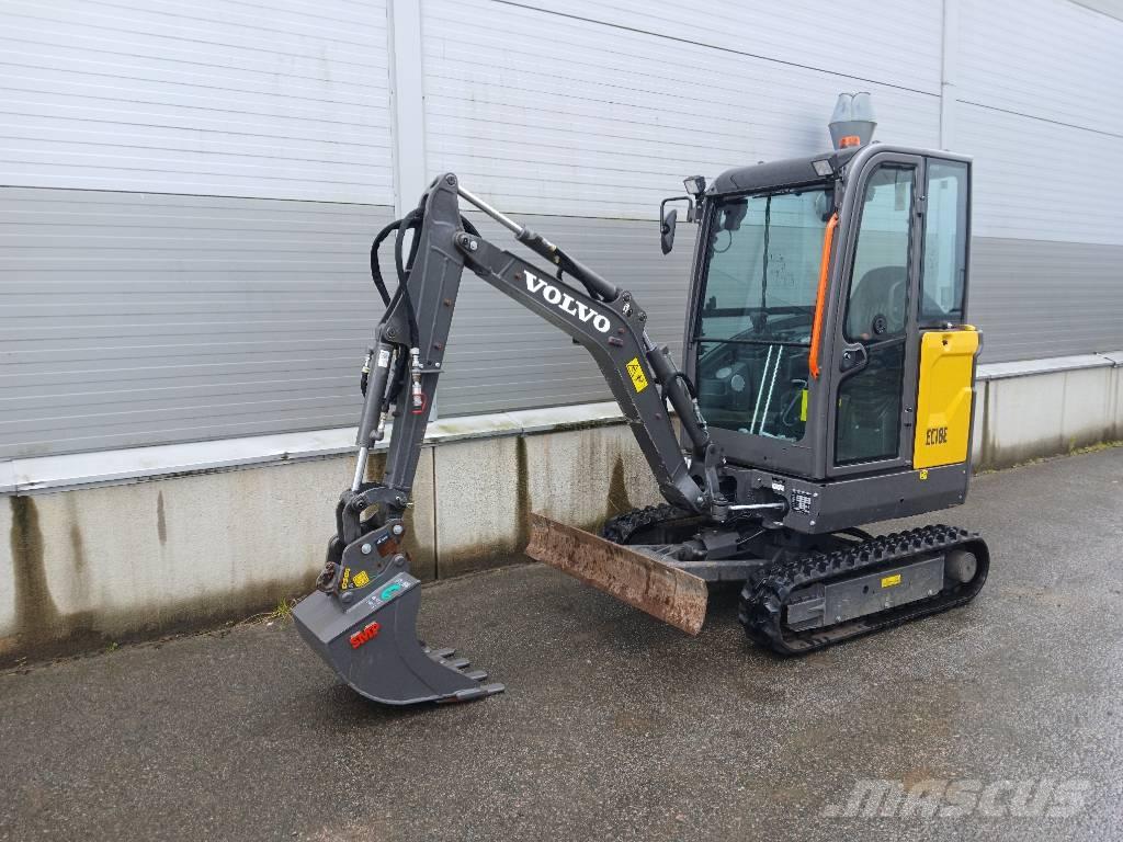 Volvo EC 18 E Mini bagri <7t