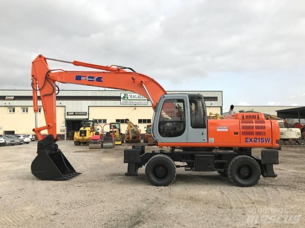 Fiat-Kobelco EX215W Bagri na kolesih