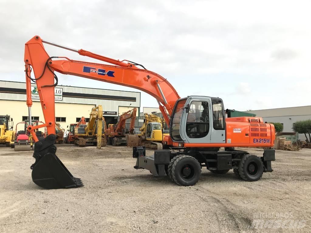 Fiat-Kobelco EX215W Bagri na kolesih