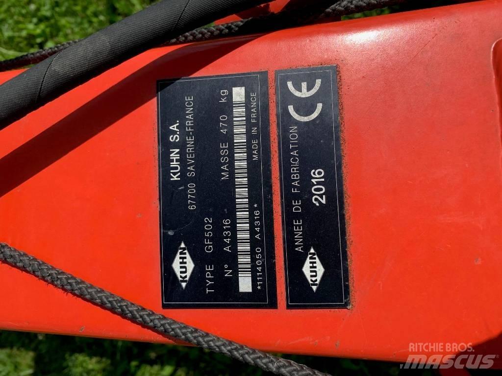 Kuhn GF 502 Obračalniki in zgrabljalniki