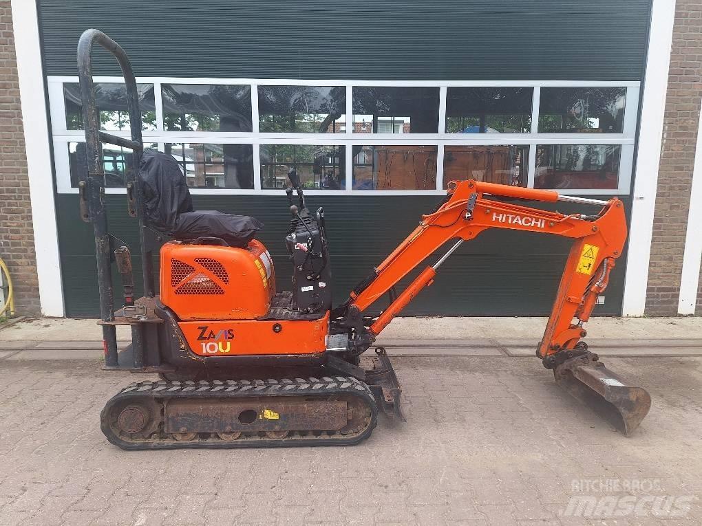 Hitachi ZX10U Mini bagri <7t