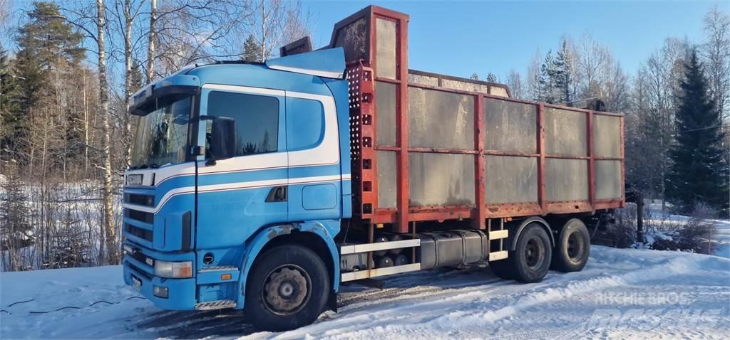 Scania 124 460 Tovornjaki z žerjavom
