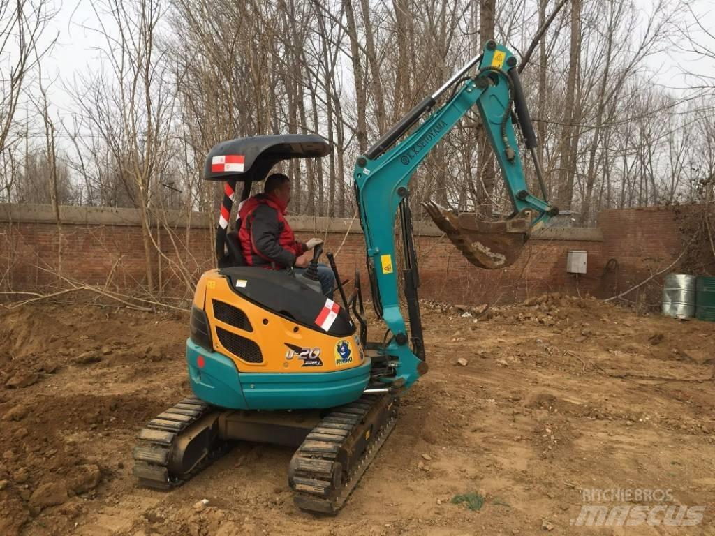 Kubota U 20 Mini bagri <7t