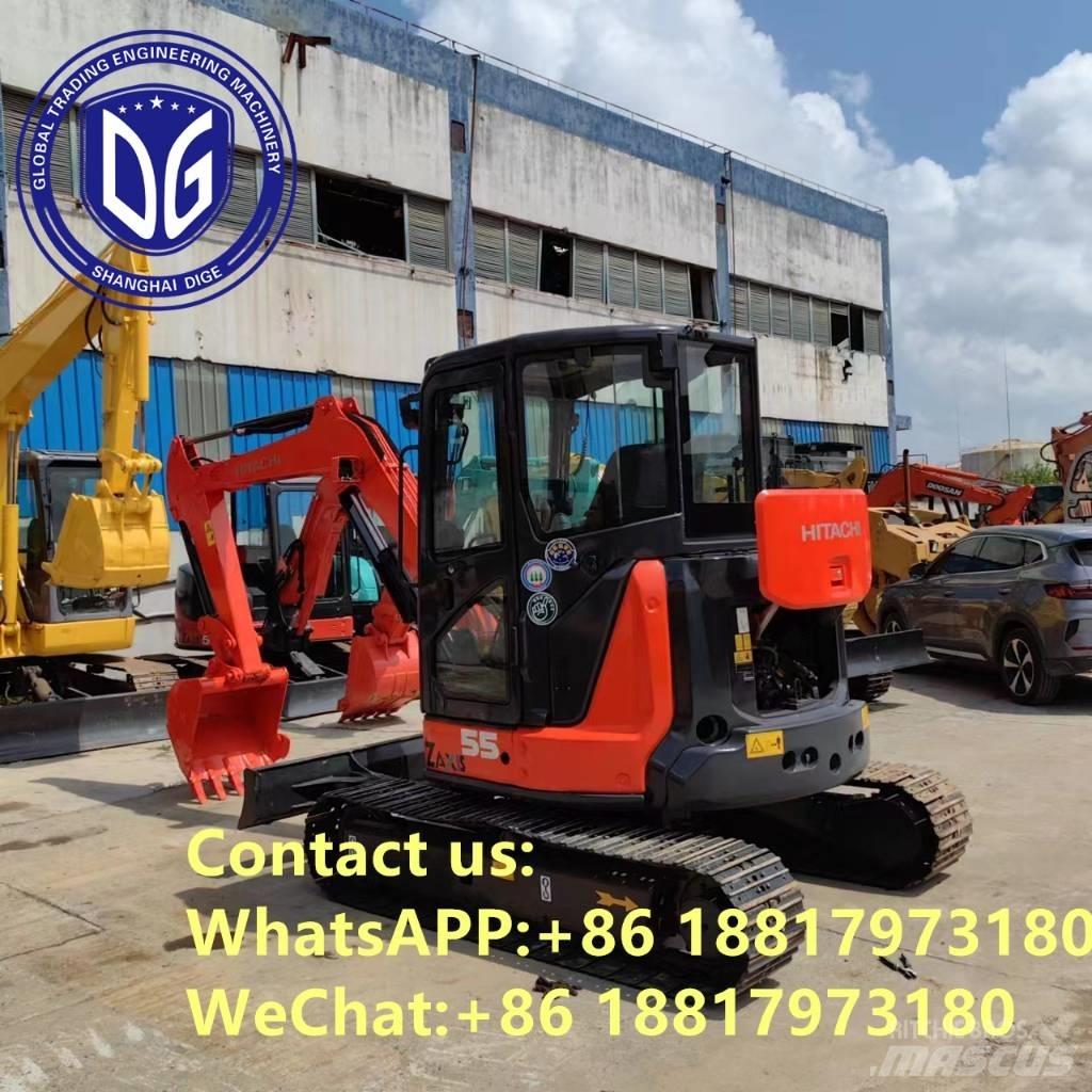Hitachi ZX 55 U-5 A Mini bagri <7t