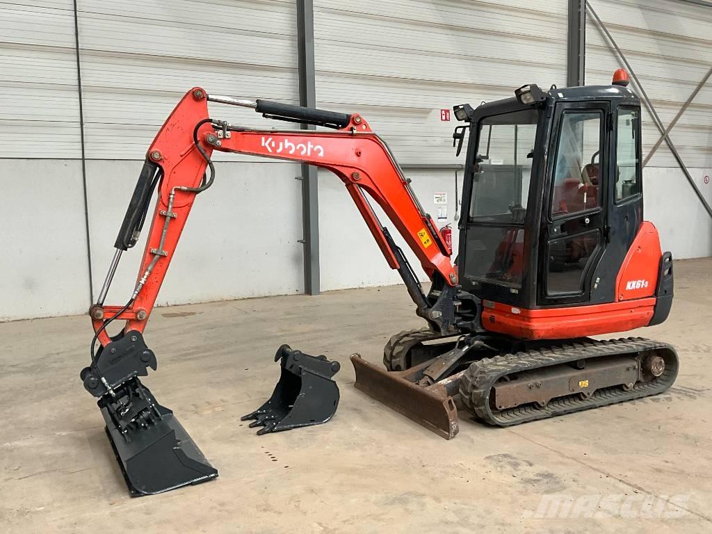 Kubota KX 61-3 Mini bagri <7t