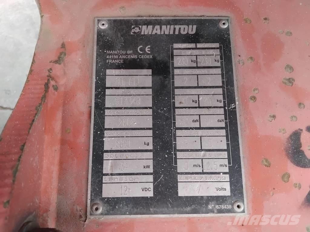 Manitou 180ATJ Zglobne dvižne ploščadi