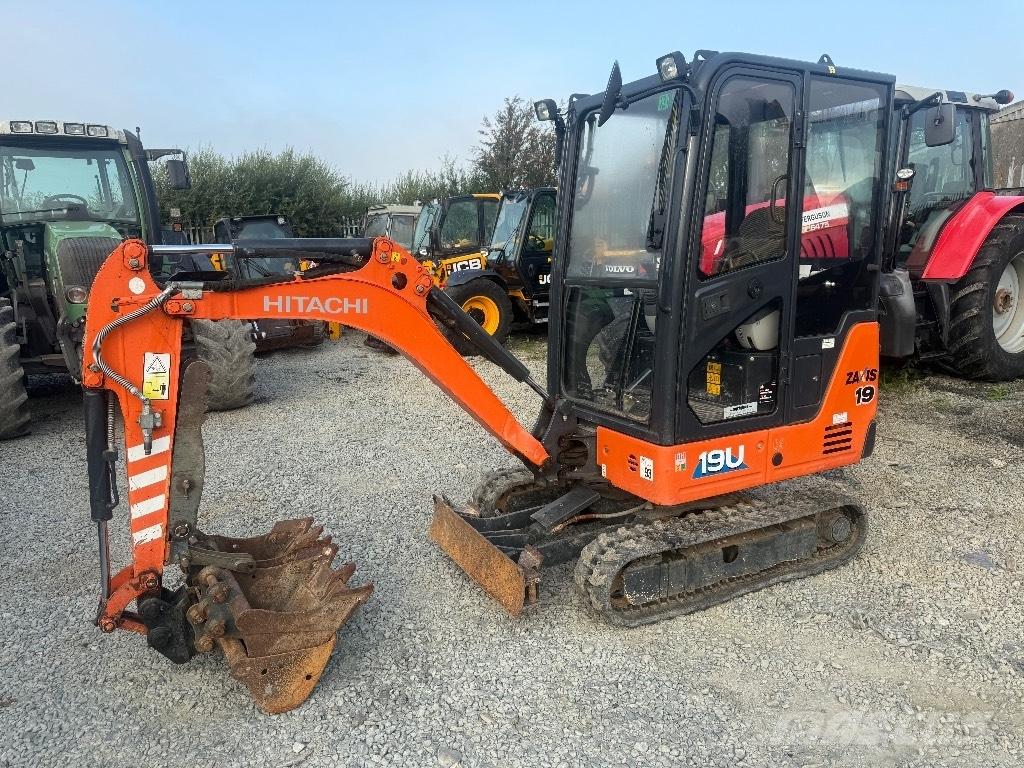Hitachi ZX 19-5 Mini bagri <7t