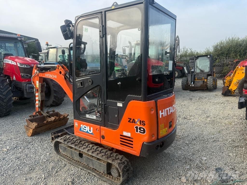 Hitachi ZX 19-5 Mini bagri <7t