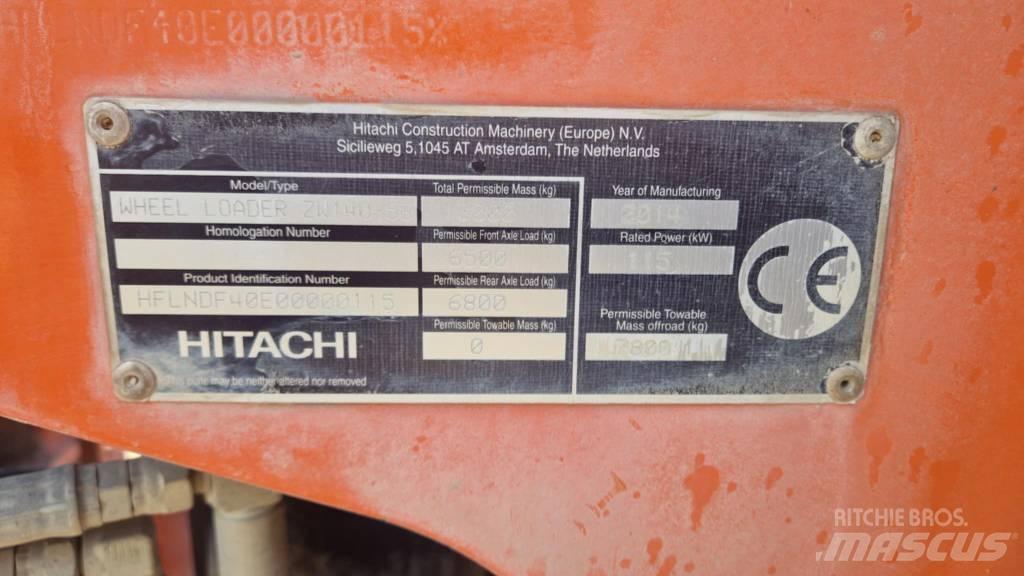 Hitachi ZW 140 Kolesni nakladalci