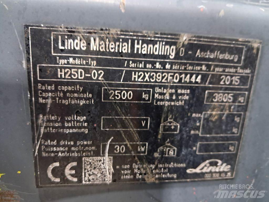 Linde H25D-02 Dizelski viličarji