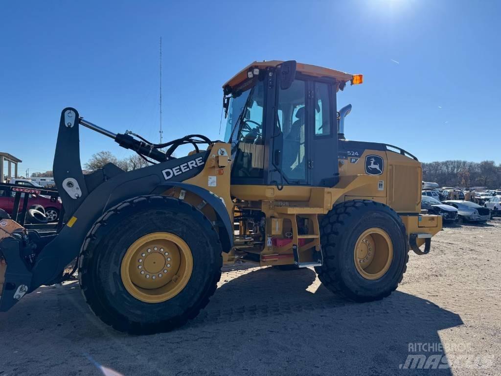 John Deere 524P Kolesni nakladalci