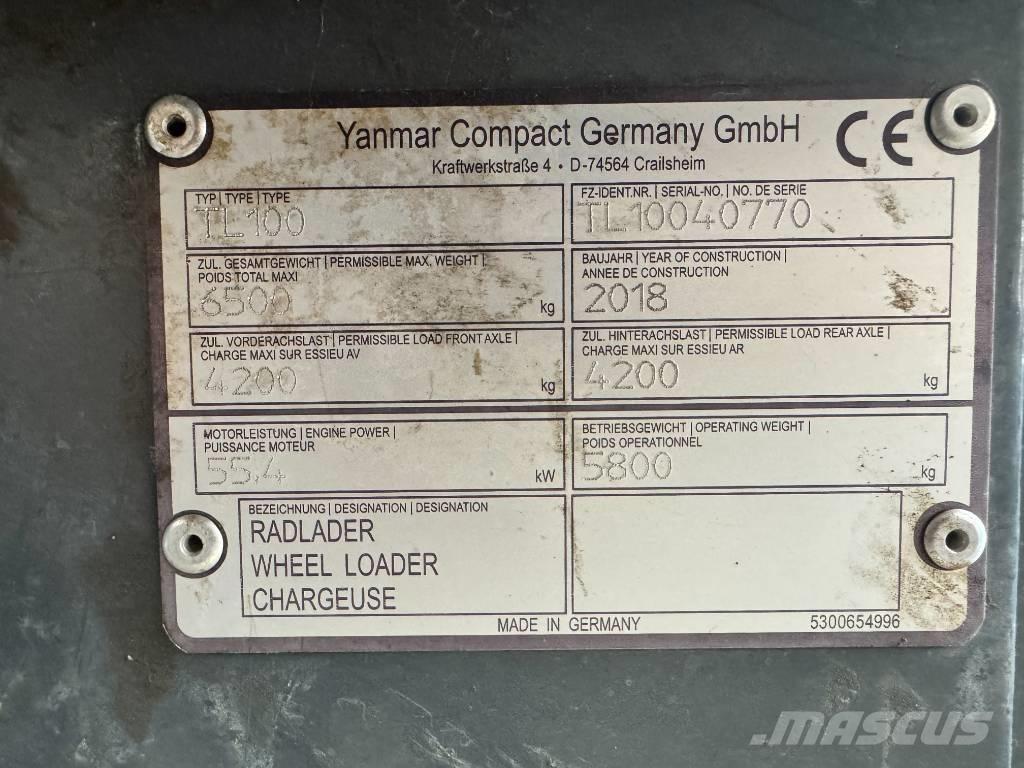 Terex Schaeff TL100 Kolesni nakladalci