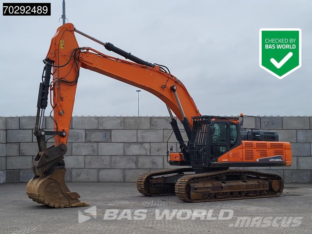 Doosan DX420 LC-5 Bagri goseničarji